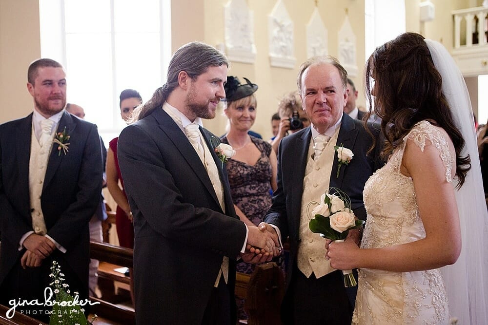  Father Gives Daughter Away Boston Wedding Photographer