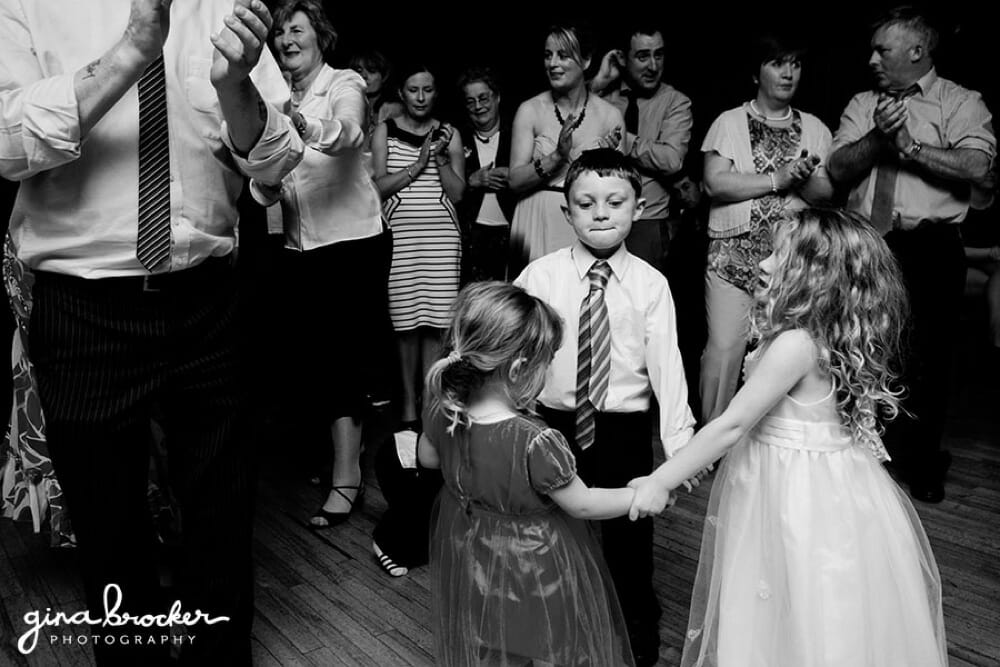 Kids dancing at Wedding
