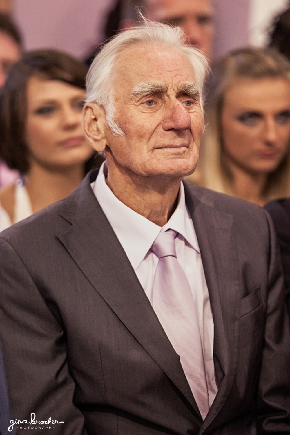 Grandfather During Wedding Ceremony