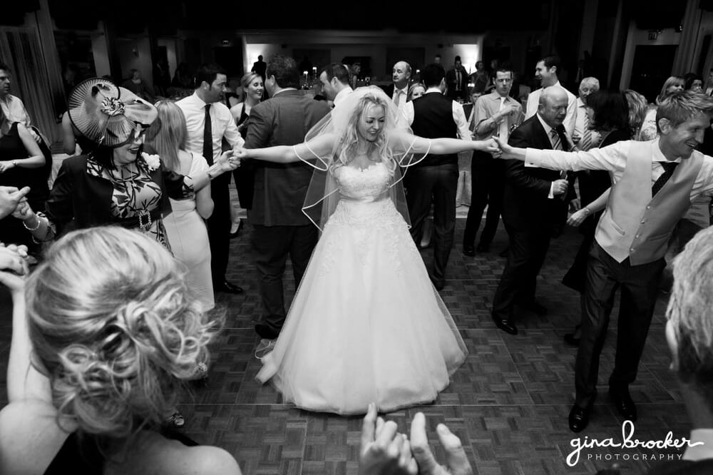 bride dancing
