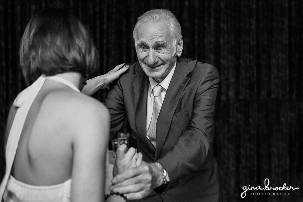 Grandfather Dancing at Wedding