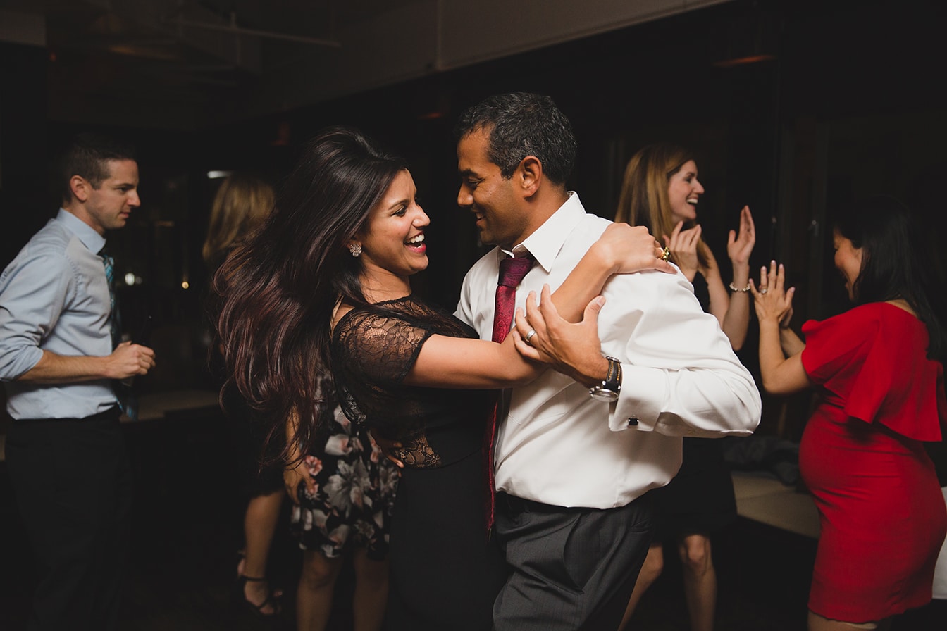 this documentary photograph of a couple dancing at a marliave wedding reception is one of the best wedding photographs of 2016